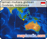 taman mutiara godean satellite map