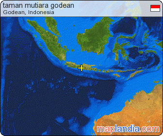 taman mutiara godean satellite map