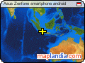 Asus Zenfone smartphone android satellite map