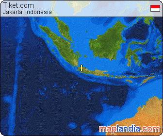 Tiket.com satellite map