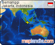 Semanggi satellite map