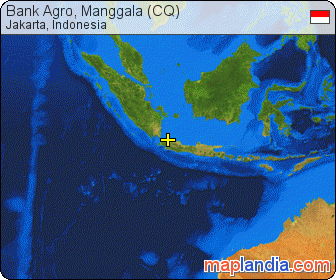 Bank Agro, Manggala (CQ) satellite map