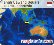 Tanah Cawang Square satellite map
