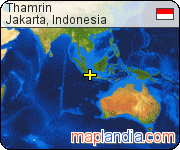 Thamrin satellite map