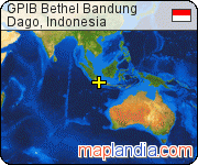 GPIB Bethel Bandung satellite map
