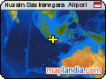 Husain Sastranegara  Airport satellite map