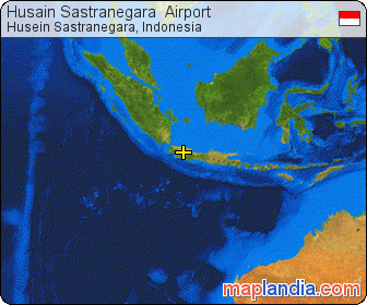 Husain Sastranegara  Airport satellite map