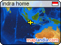 indra home satellite map
