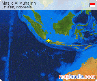 Masjid Al Muhajirin satellite map