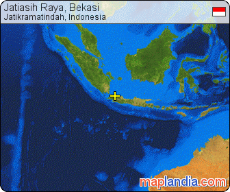 Jatiasih Raya, Bekasi satellite map