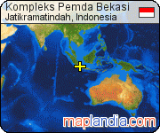 Kompleks Pemda Bekasi satellite map