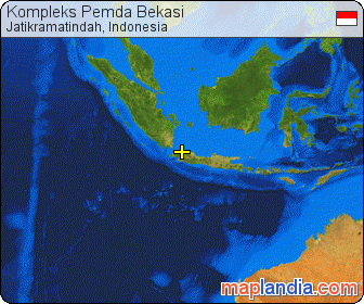 Kompleks Pemda Bekasi satellite map