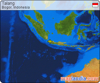 Talang satellite map