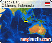 Depok Baru satellite map