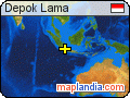 Depok Lama satellite map