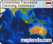 Universitas Pancasila satellite map