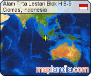 Alam Tirta Lestari Blok H 8-9 satellite map