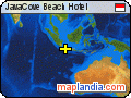 JavaCove Beach Hotel satellite map