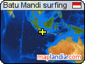 Batu Mandi surfing satellite map