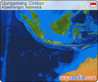 Ujunggebang, Cirebon satellite map