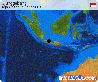 Ujunggebang satellite map