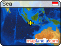 Sea satellite map