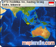 UPTD Pendidikan Kec. Bandung Serang satellite map