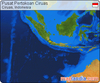 Pusat Pertokoan Ciruas satellite map