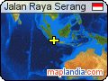 Jalan Raya Serang satellite map