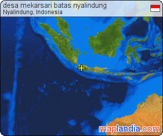 desa mekarsari batas nyalindung satellite map