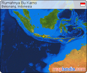 Rumahnya Bu Karno satellite map