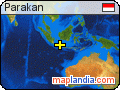 Parakan satellite map