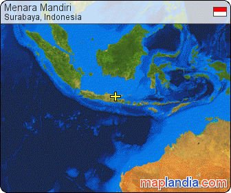 Menara Mandiri satellite map