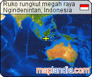 Ruko rungkut megah raya satellite map