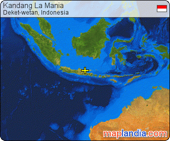 Kandang La Mania satellite map