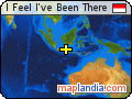 I Feel I've Been There satellite map