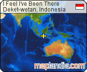 I Feel I've Been There satellite map