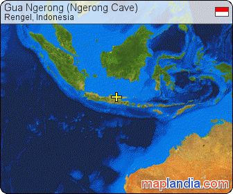 Gua Ngerong (Ngerong Cave) satellite map