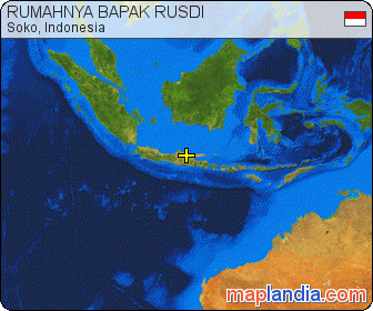 RUMAHNYA BAPAK RUSDI satellite map