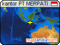 kantor PT MERPATI satellite map