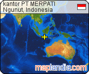 kantor PT MERPATI satellite map