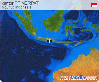 kantor PT MERPATI satellite map