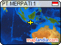 PT MERPATI 1 satellite map