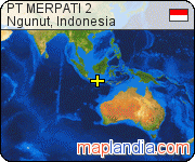 PT MERPATI 2 satellite map