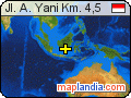 Jl. A. Yani Km. 4,5 satellite map