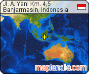 Jl. A. Yani Km. 4,5 satellite map