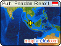 Putri Pandan Resort satellite map
