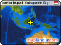 kantor bupati Kabupaten Sigi satellite map