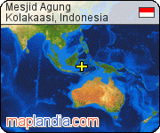 Mesjid Agung satellite map