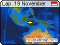 Lap. 19 November satellite map